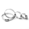 Small size adjustable double ear stainless steel american hose clamp 6mm
